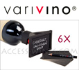 VariVino Poseclip: 40 Boxes of 6 clips label holder for wine bottles with labels and appropriate pencil 