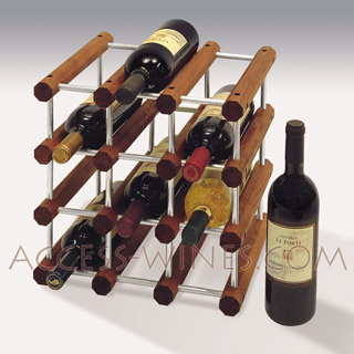 Casiers  bouteilles CANTY Luxe, Systme modulaire pour le rangement des bouteilles de vin ou champagne - par 12 bouteilles de vin  superposer ou en cte  cte.