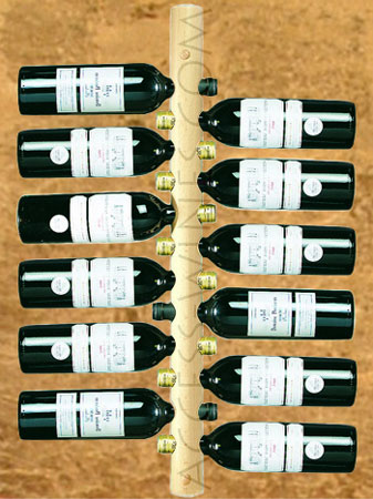 Access-wines - Présentoir mural porte-bouteilles de vin
